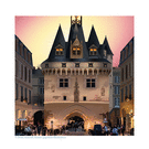 Ch&acirc;teau m&eacute;di&eacute;val aux lumi&egrave;res dor&eacute;es